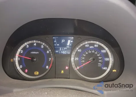 2014 Hyundai Accent Gls z USA, uszkodzony, nr VIN KMHCT4AE2EU767141